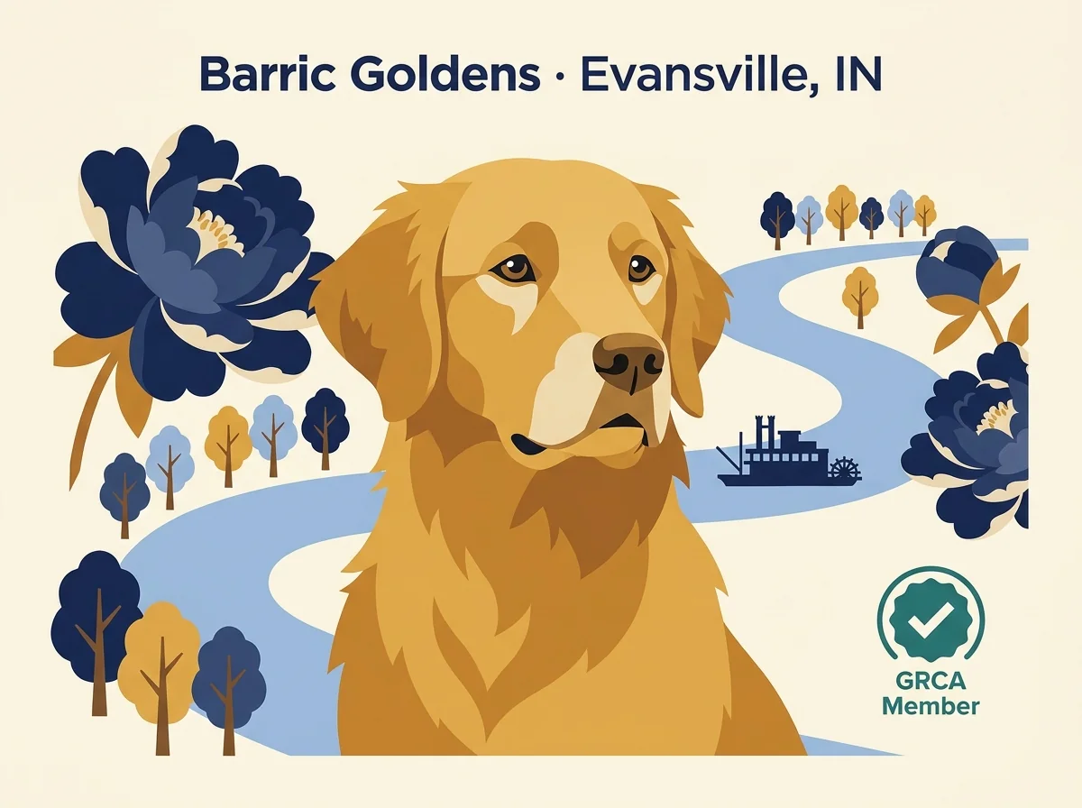 Barric Goldens editorial profile card showing tier rating, location, and key credentials