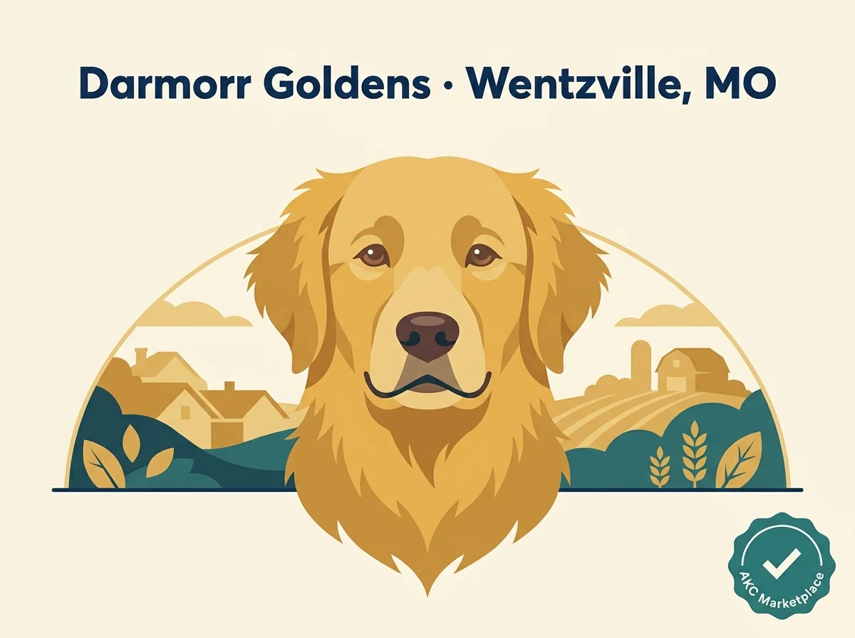 Darmorr Goldens editorial profile illustration.
