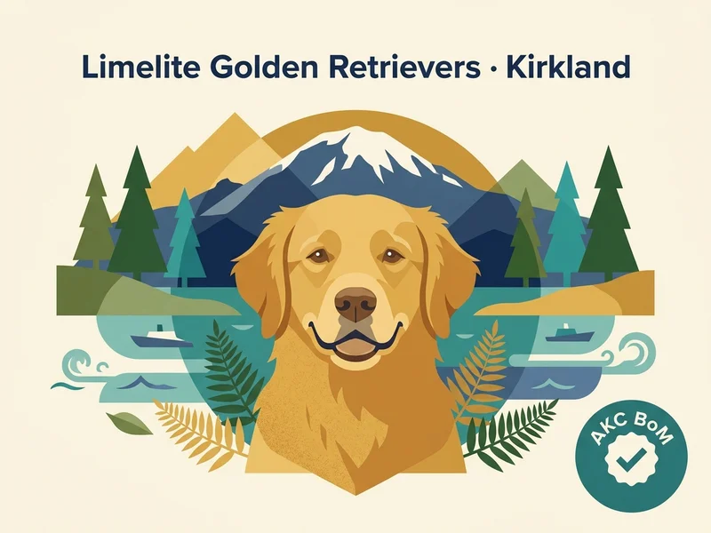 Limelite Golden Retrievers editorial profile card showing tier rating, location, and key credentials