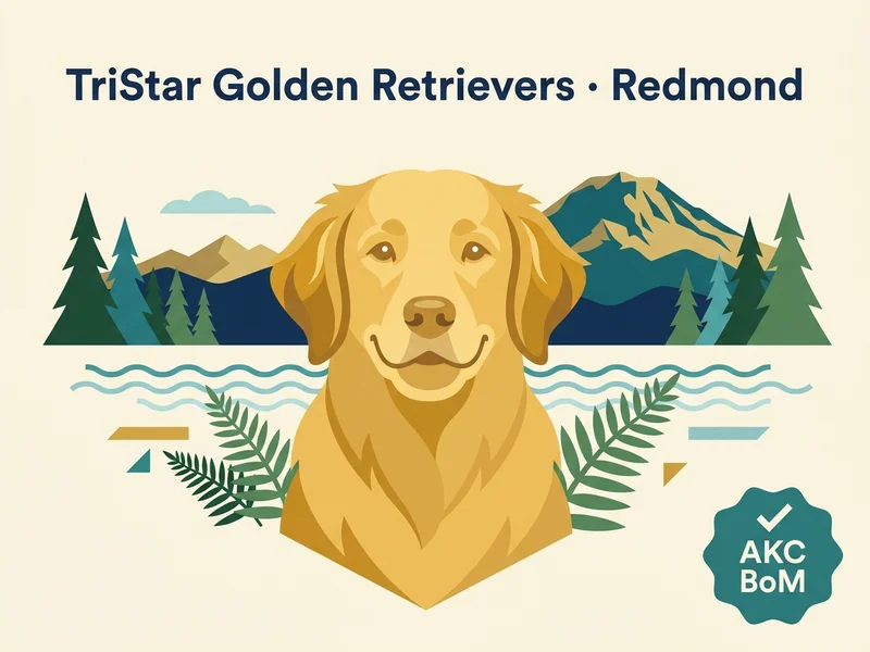 TriStar Golden Retrievers editorial profile card showing tier rating, location, and key credentials