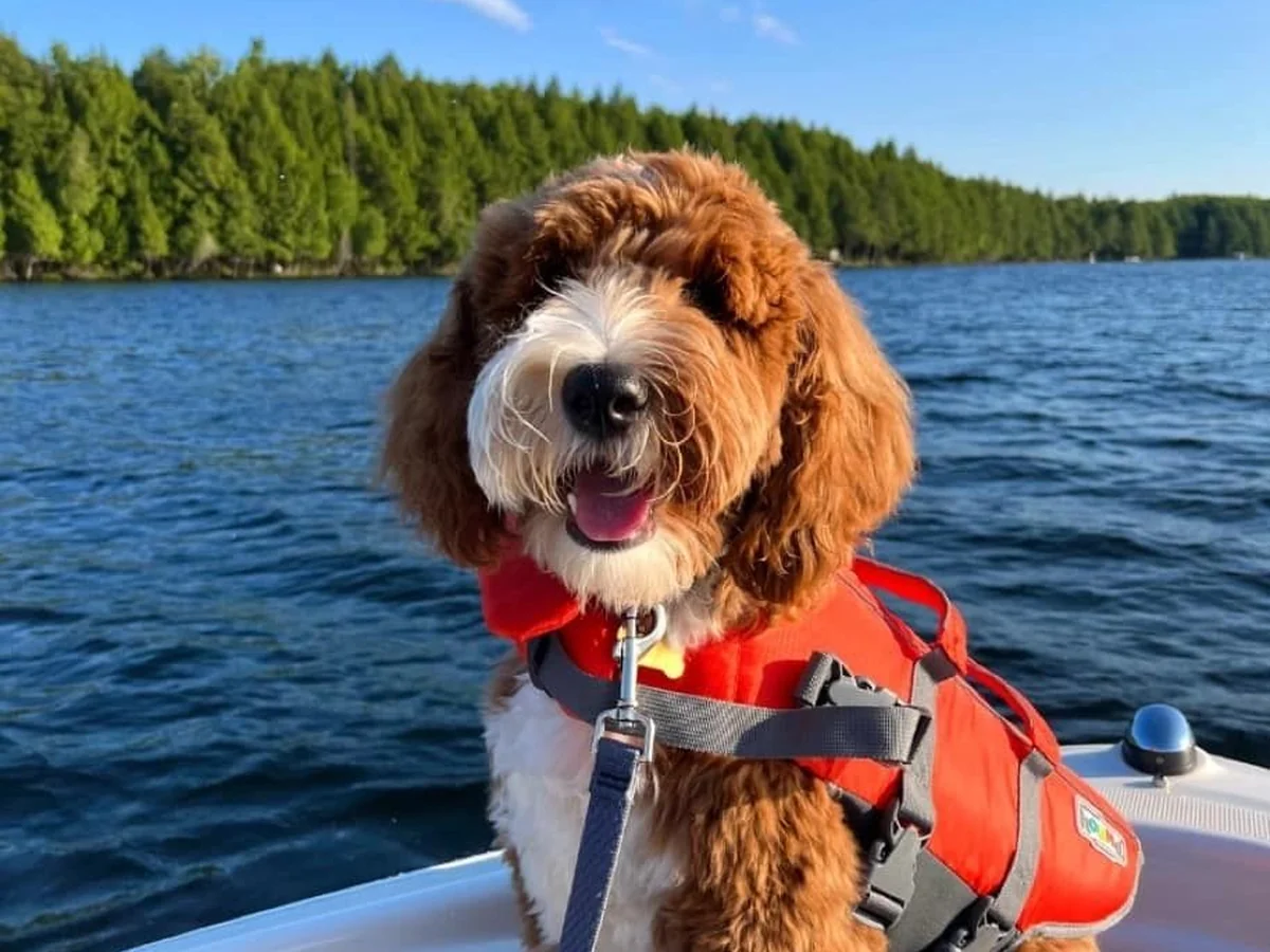 Mini Goldendoodle from Westshore Doodles in Ludington, MI