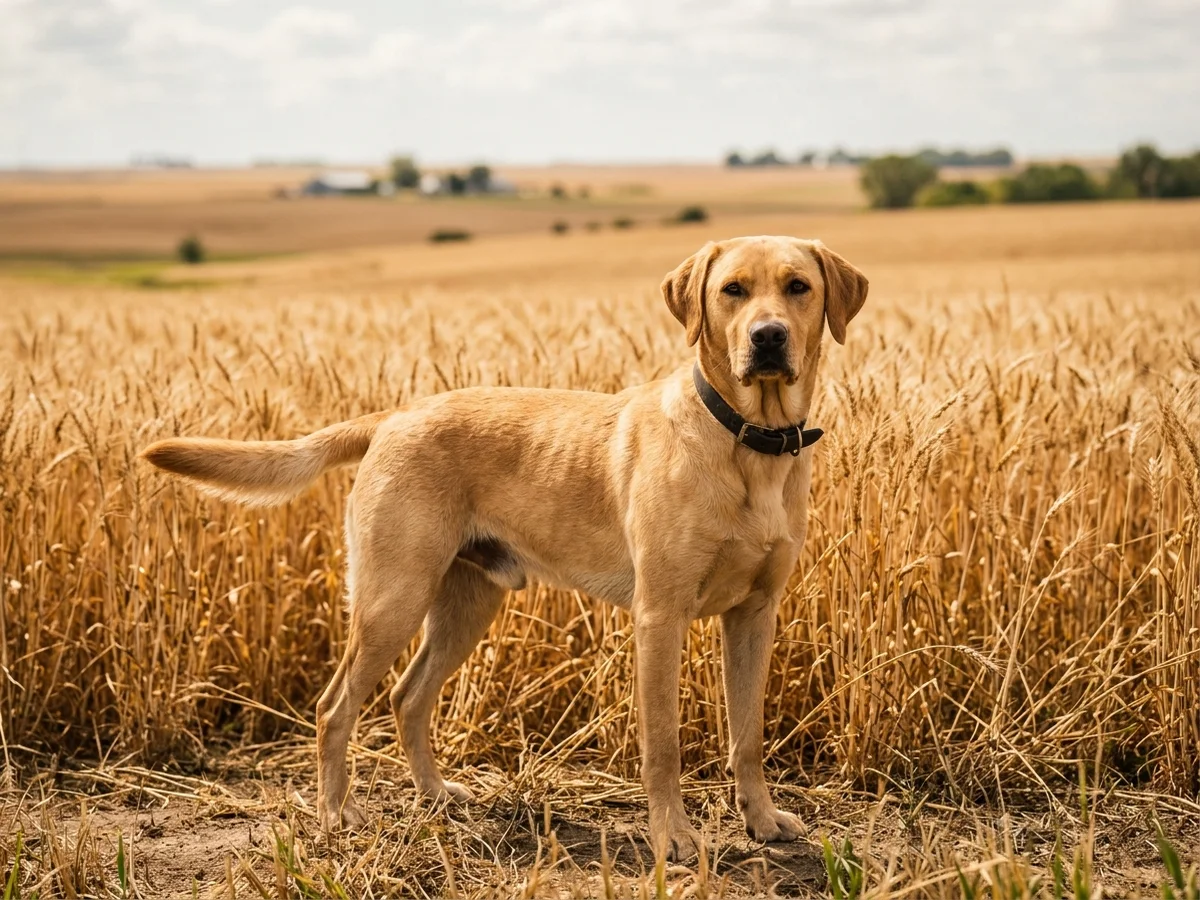 Labrador Retriever representing Fatcity Labradors in Viola, KS