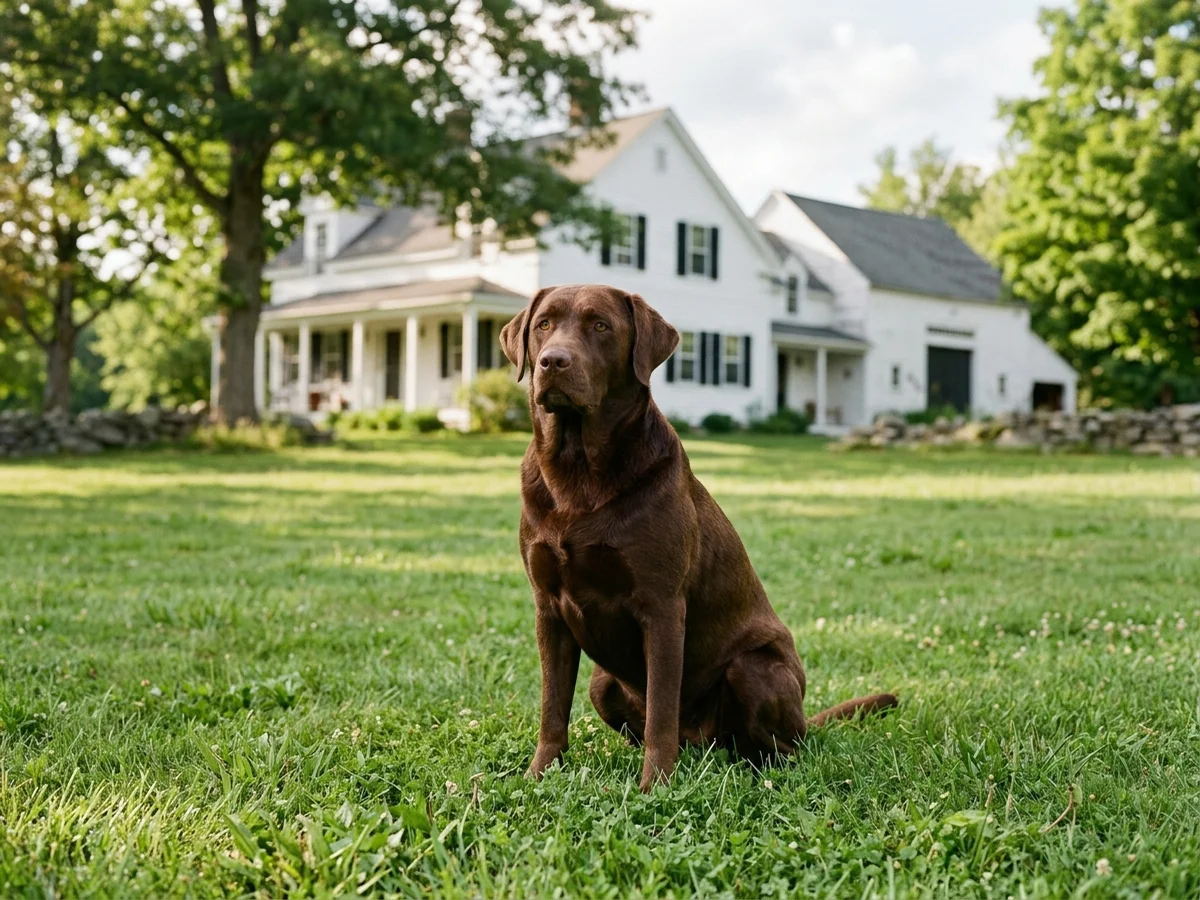 Labrador Retriever representing Murrayville Kennels in Concord, NH
