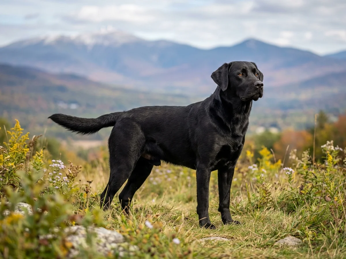 Labrador Retriever representing Stargazer Labradors in Conway, NH