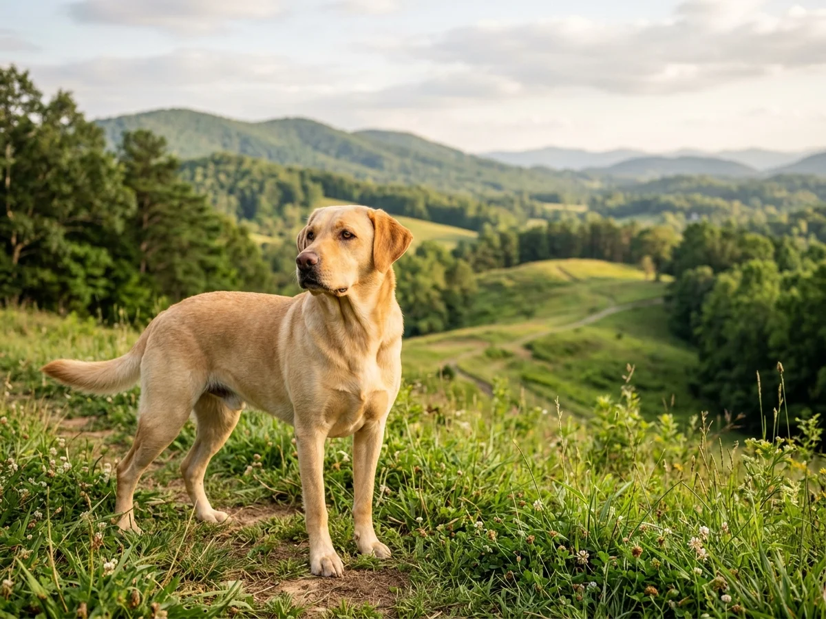 Labrador Retriever representing Home of Labradors in Campobello, SC