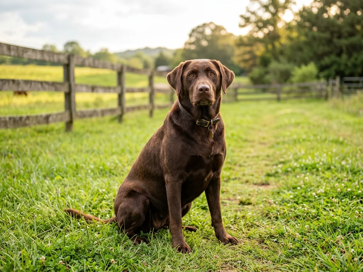 Labrador Retriever representing R-Labs in South Carolina