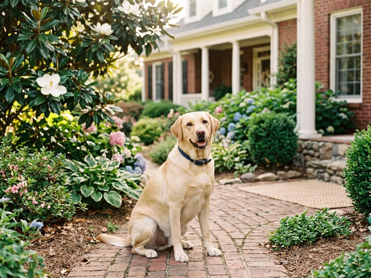 Labrador Retriever representing Labs Adored in Tennessee