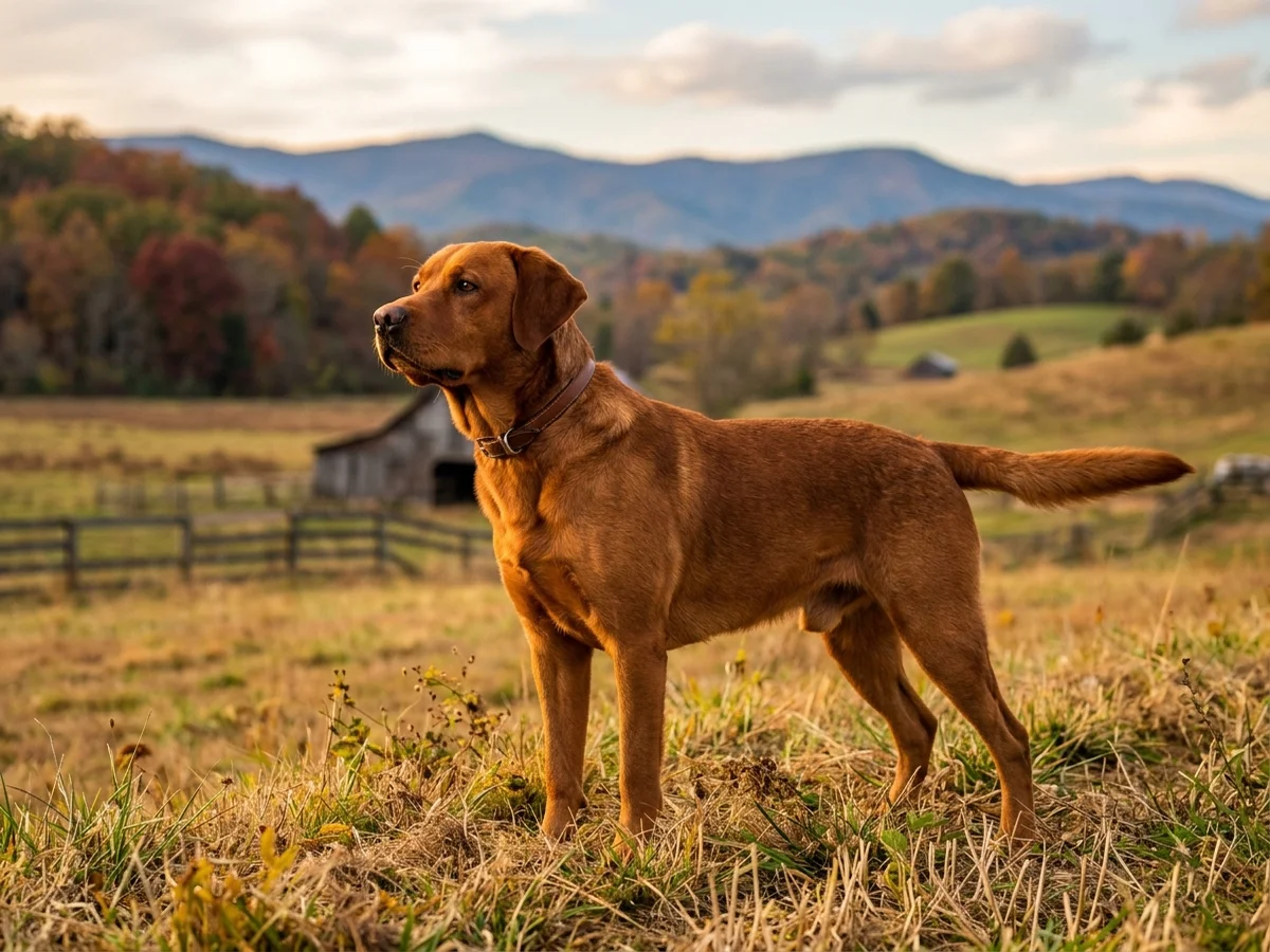 Labrador Retriever representing Rocky Flats Kennels in Eastern Tennessee