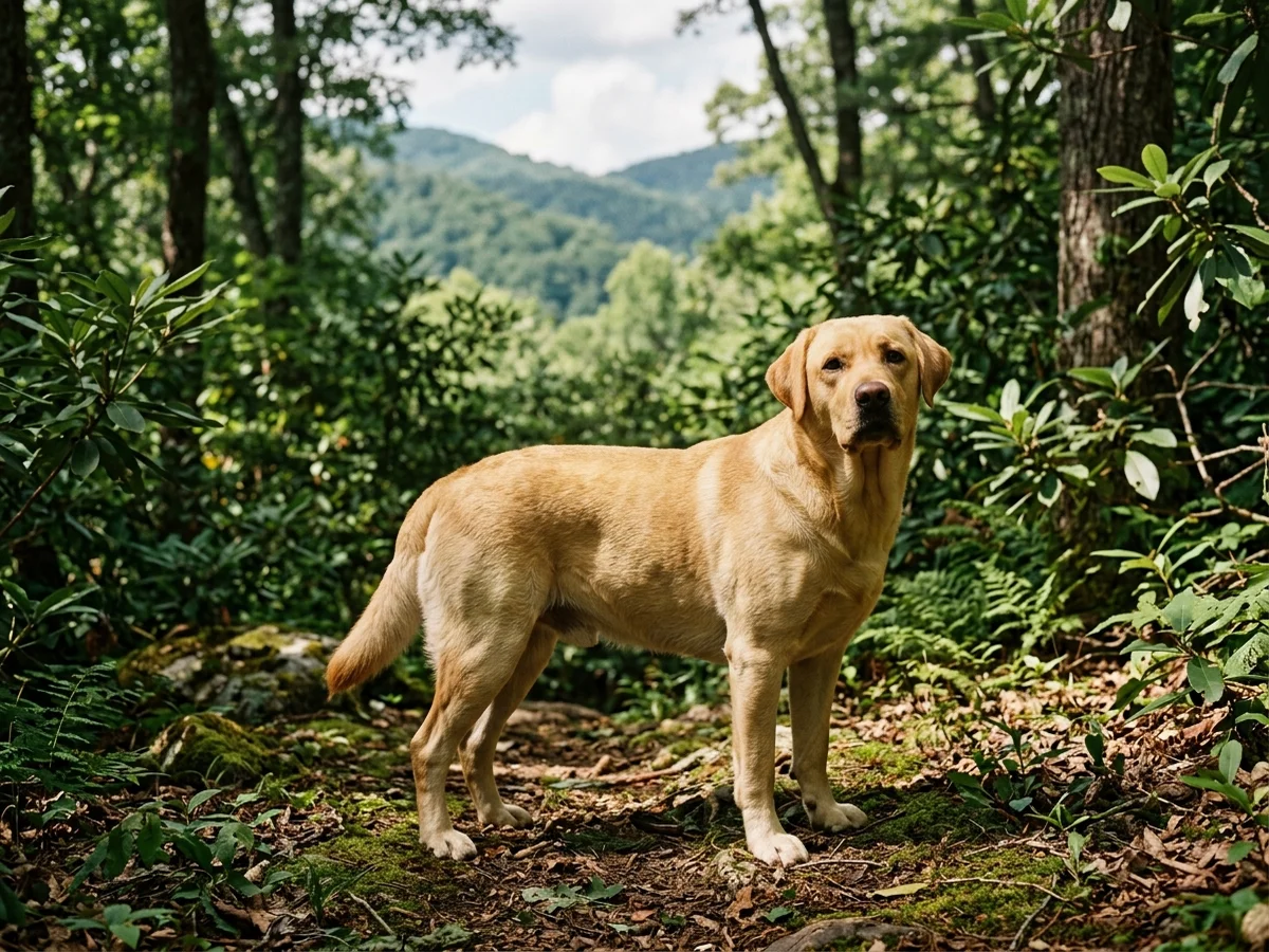Labrador Retriever representing Three Bears Labradors Kennel in East Tennessee