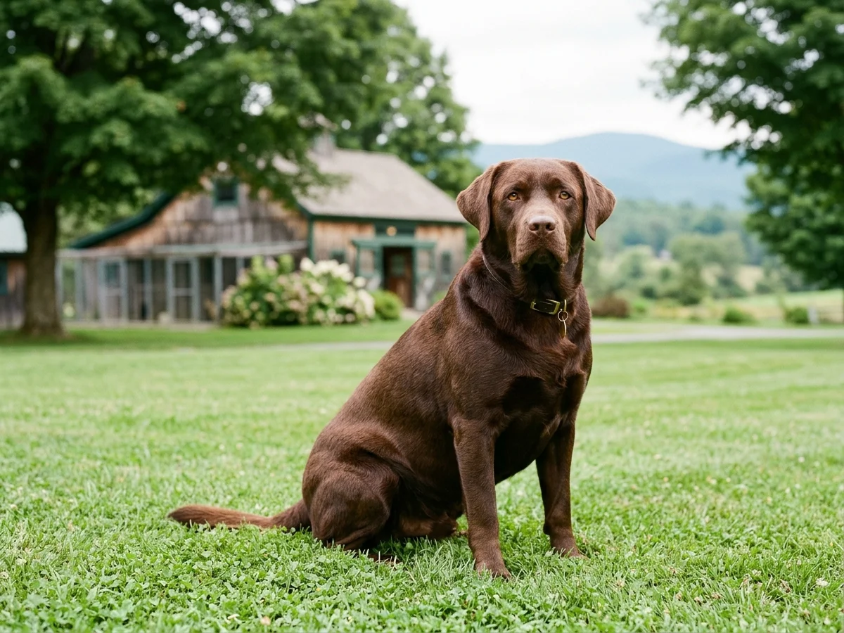 Labrador Retriever representing Lakota Labradors in Danby, VT