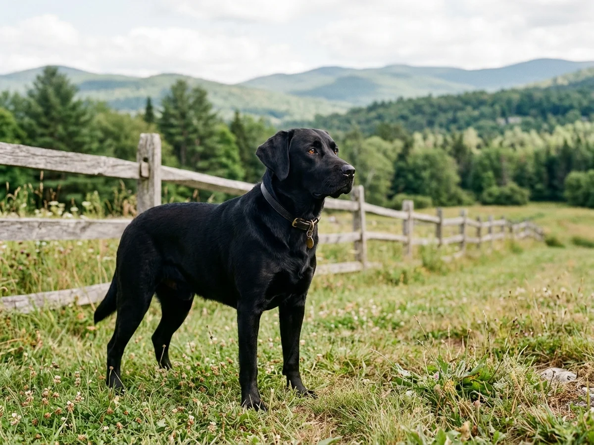 Labrador Retriever representing Riorock Labrador Retrievers in VT / NH / MA / CO