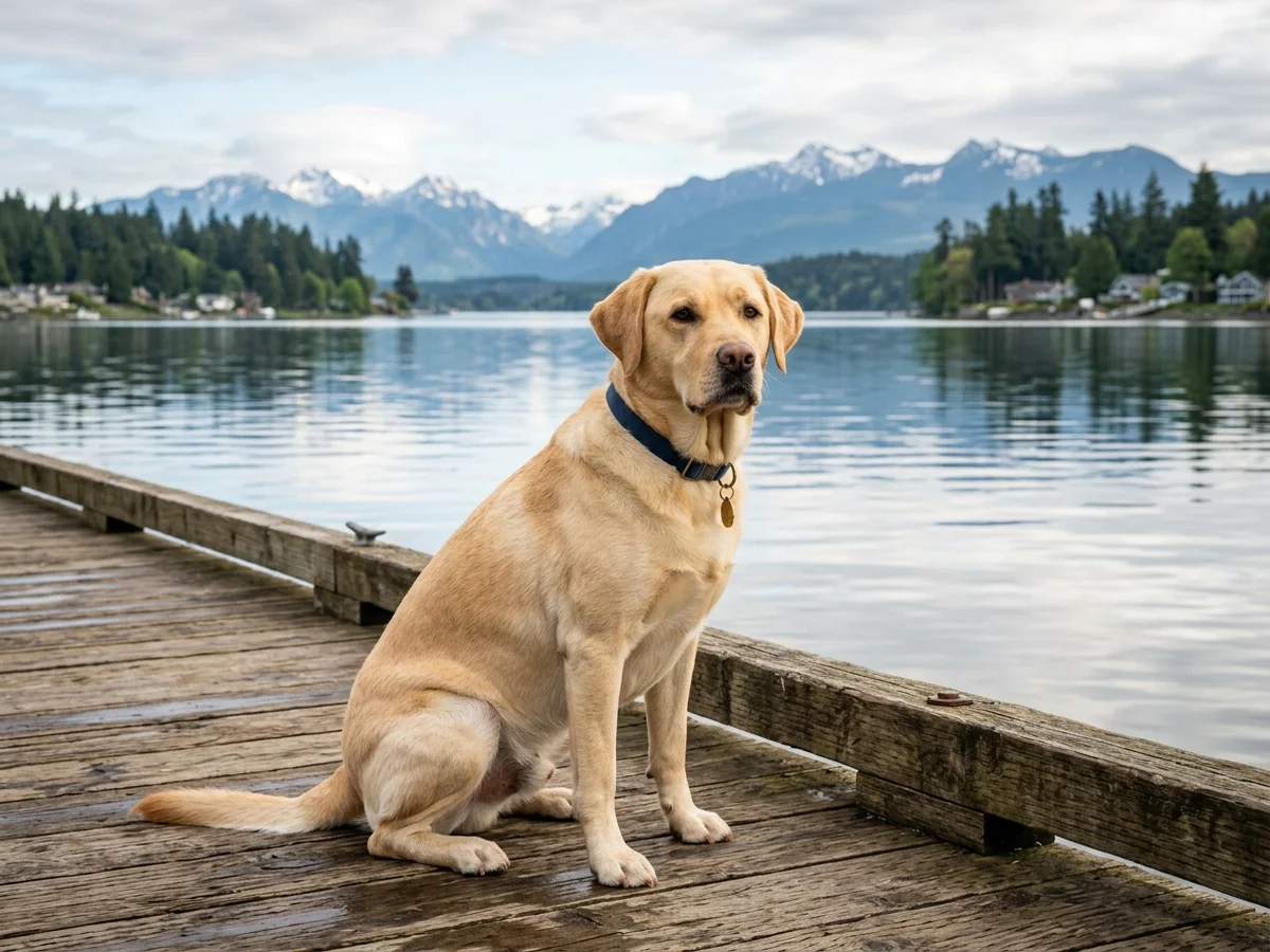 Labrador Retriever representing Johnson Point Labradors in Olympia, WA