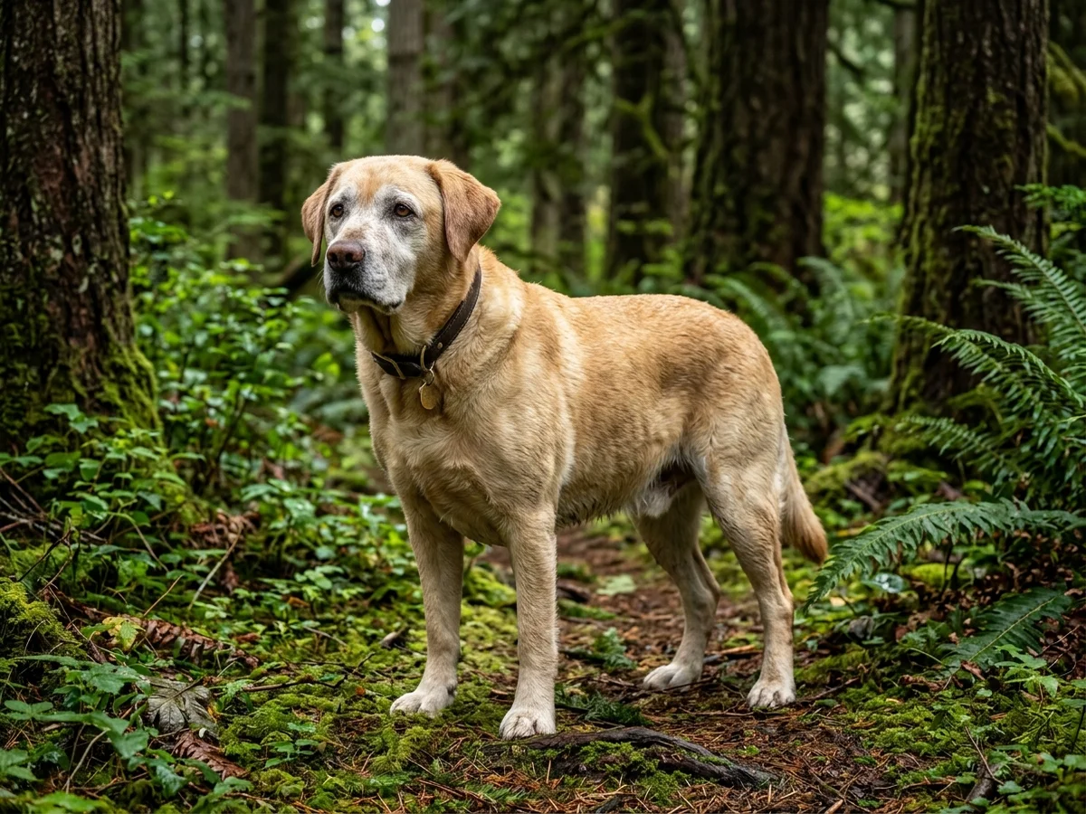 Labrador Retriever representing Nipntuck Labradors in Western Washington