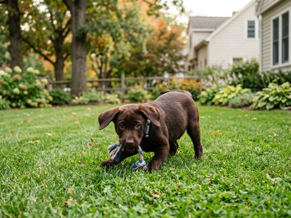 Labrador Retriever representing The Lab Lodge in Wisconsin