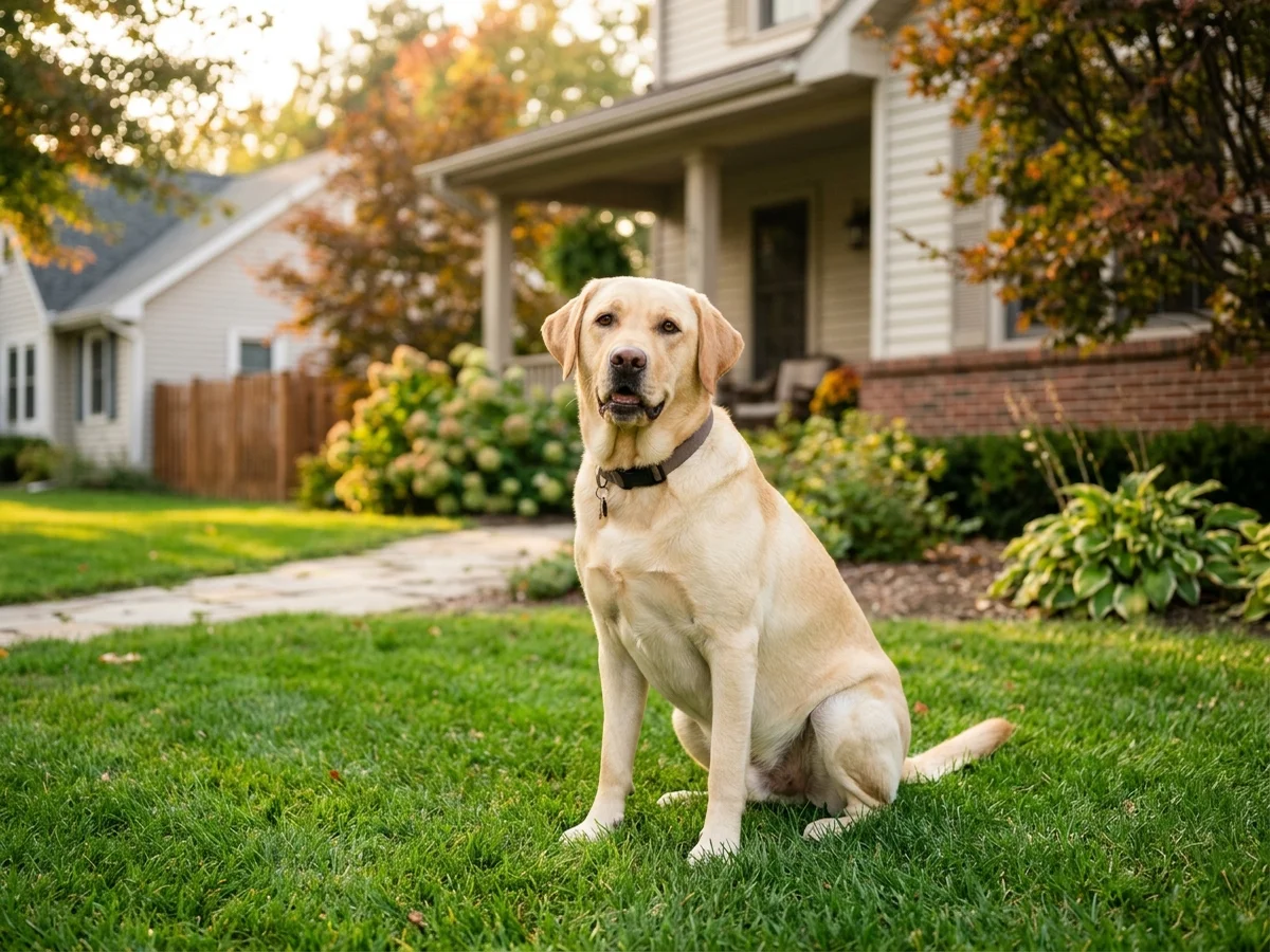 Labrador Retriever representing Loving Loyal Labs in Wisconsin