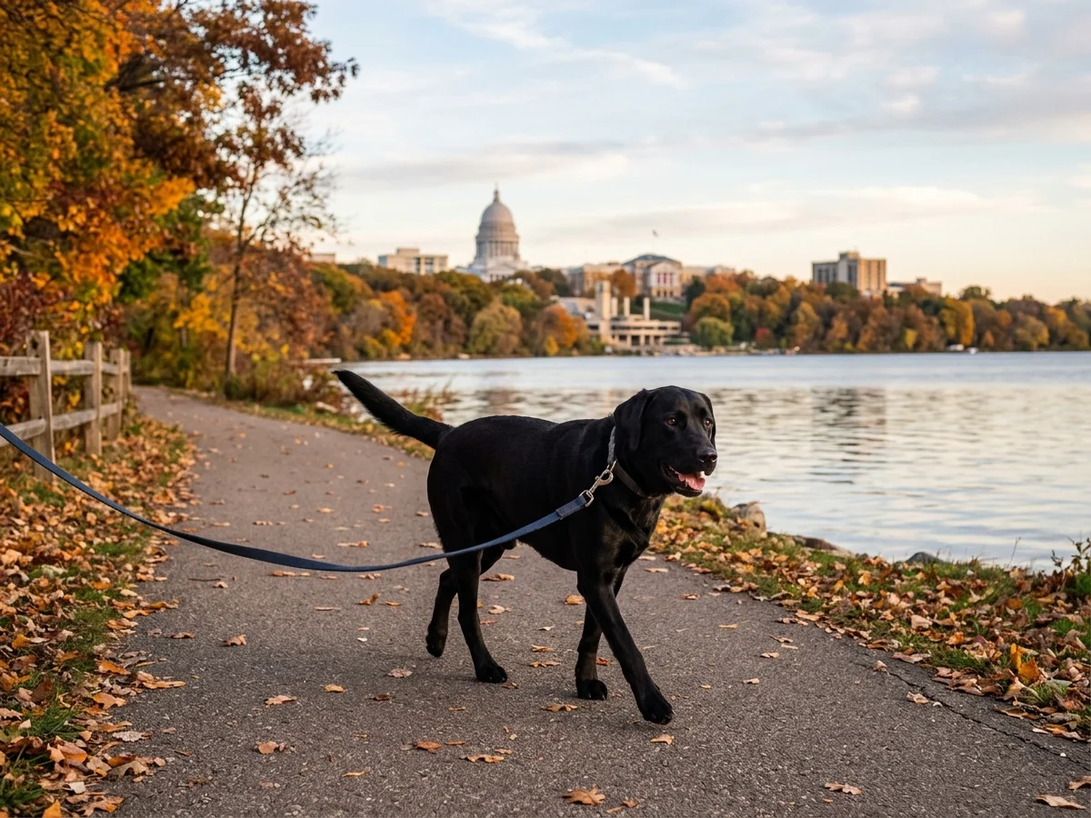 Labrador Retriever representing Red Cedar Retrievers (Madison) in Madison, WI