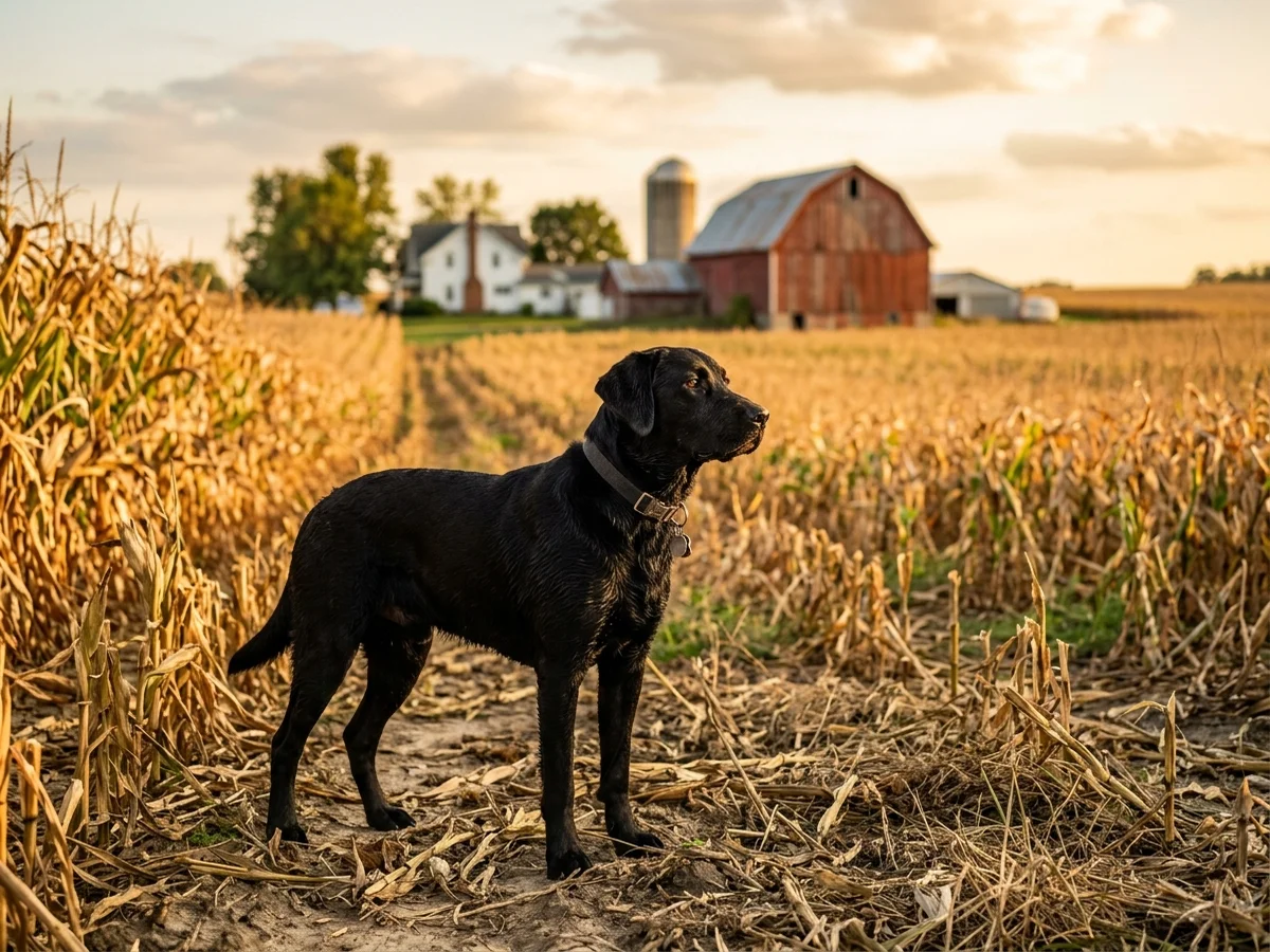 Labrador Retriever representing Southfork Retrievers in WI / IL border