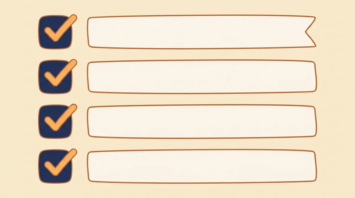 Illustrated four-step checklist showing how to build a Golden Retriever